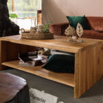 Couchtisch Wildeiche 120X45X70 Natur Geölt Pure Oak #308 within Couchtisch Wildeiche