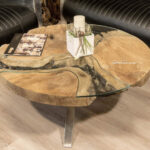 Runder Couchtisch Aus Holz "Natural Eternia" – Der Tischonkel With Regard To Runder Couchtisch Holz