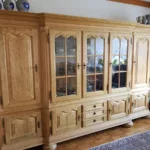 Wohnzimmerschrank Landhausstil, Eiche Hell Massiv, Sehr Guter Zustand Regarding Wohnzimmerschrank Landhausstil